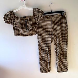 Houndstooth Two piece set